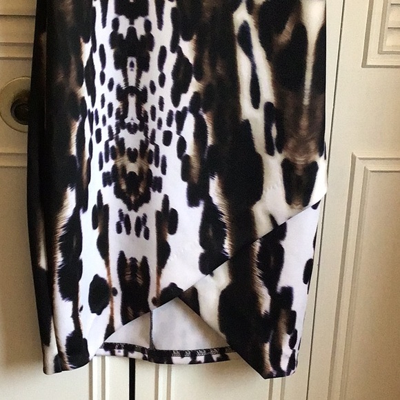 Bar III brown scuba dress - Picture 6 of 9